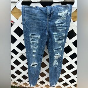 American Eagle curvy high rise jeggings